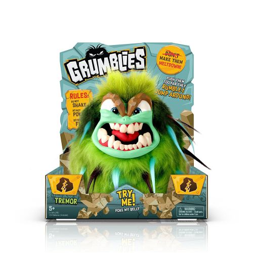 Интерактивная игрушка Pomsies Грамблз зеленый /Grumblies Tremor